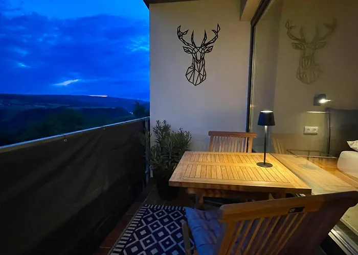 Daire #1 Studioapartment Mit Loreleyblick Direkt An Der Schoensten Etappe Des Rheinsteigs *