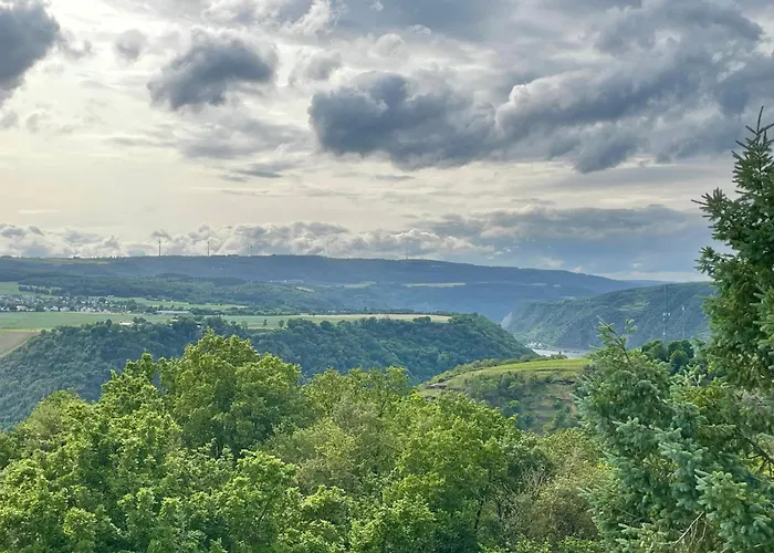 #1 Studioapartment Mit Loreleyblick Direkt An Der Schoensten Etappe Des Rheinsteigs Patersberg